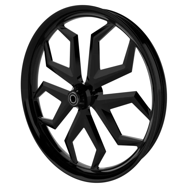Diablo custom motorycycle wheel in black