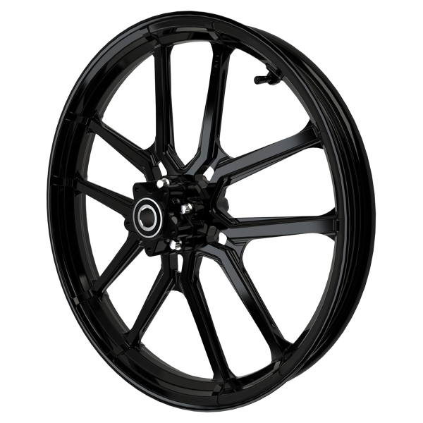 PS-3 custom motorycycle wheel in black