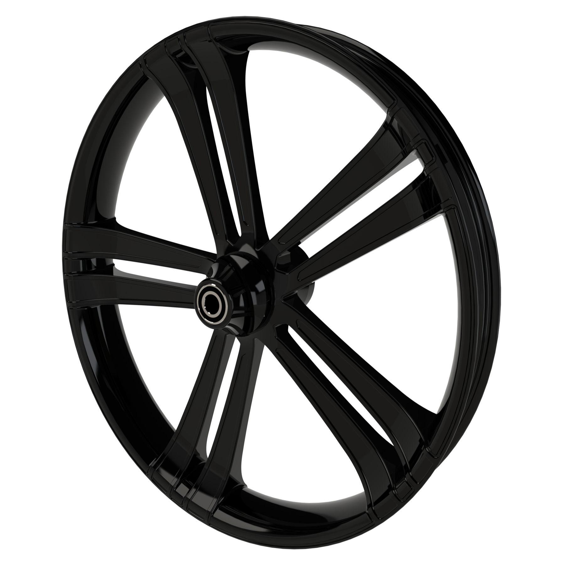 Sinful custom motorycycle wheel in black