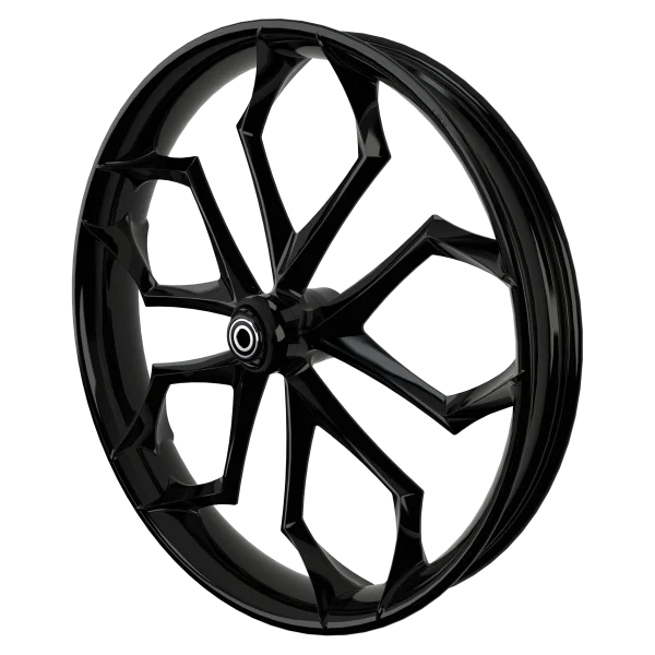 Diablo 3D custom motorycycle wheel in black
