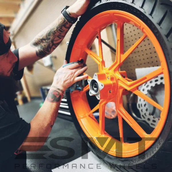 Custom Color PS2 Motorcycle Performance Wheel gallery image 3 1200 x 1200