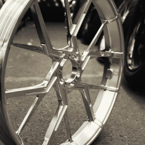 Machine Finish PS2 Performance Motorcycle Wheel gallery image 7 1200 x 1200