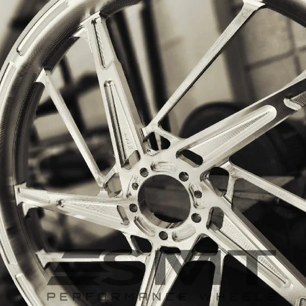 Machine Finish SMT PS8 Performance Motorcycle Wheel gallery image 2 1200 x 1200