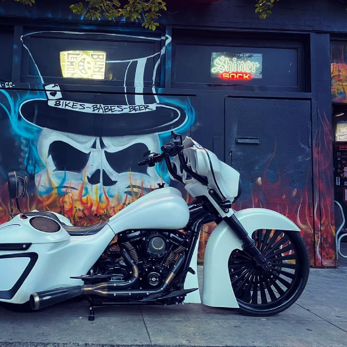 SMT Custom Harley Black Penthouse Bagger Street Glide Wheel