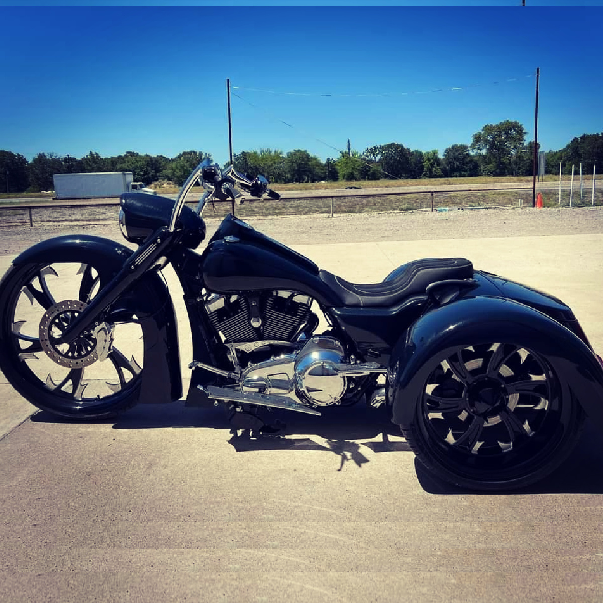 SMT Custom Harley Trike Motorcycle Wheels