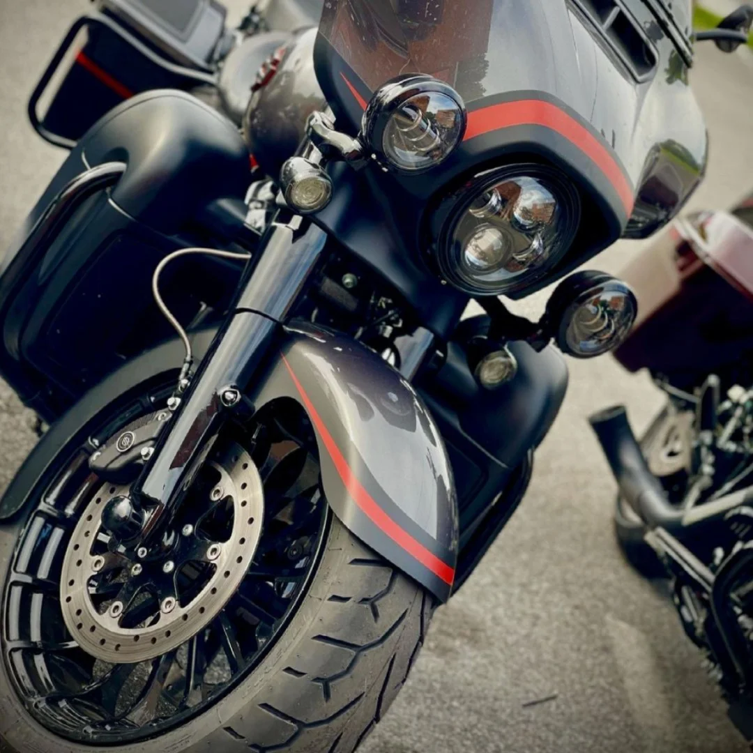 Harley Ultra Glide Custom Motorcycle Wheel gallery image 3