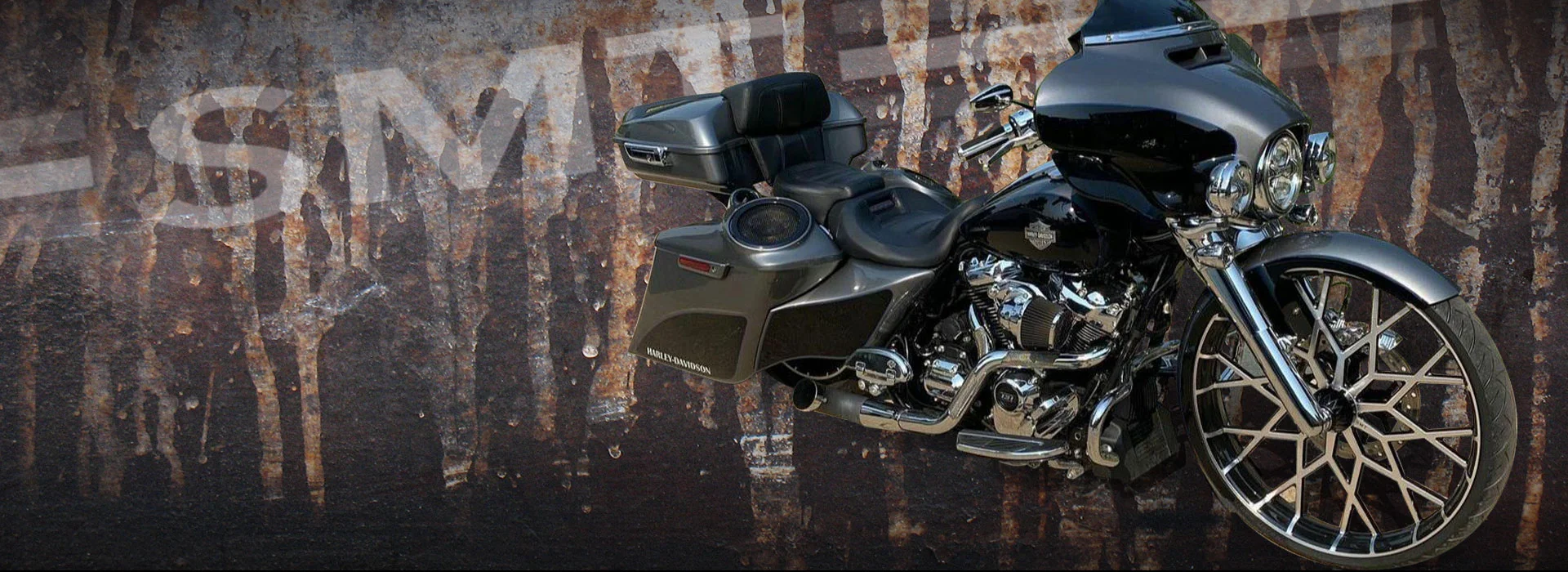 Harley Ultra Glide custom motorcycle wheels