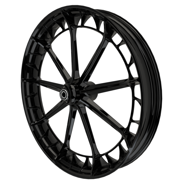 PS.07 3D custom motorcycle wheel in black