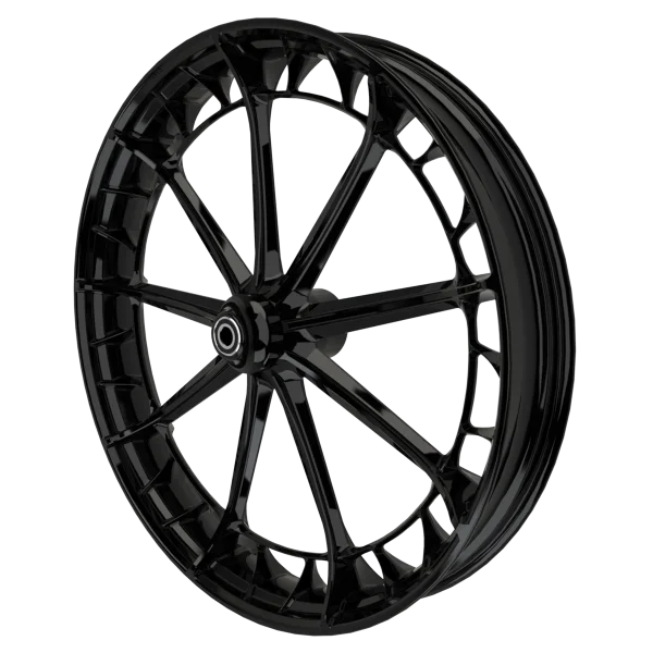 PS.07 3D custom motorcycle wheel in black