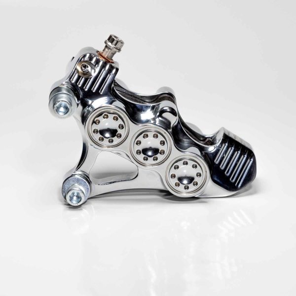 SMT caliper adapter kit in chrome right side view