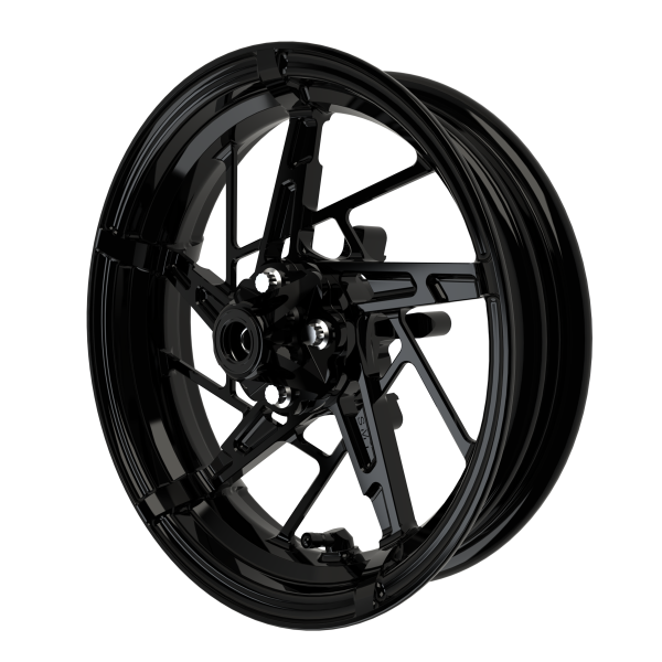 PS.08 v1 Mini Moto Wheel Set in gloss black