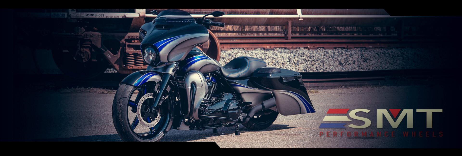 Custom Harley Electra Glide Wheels by SMT