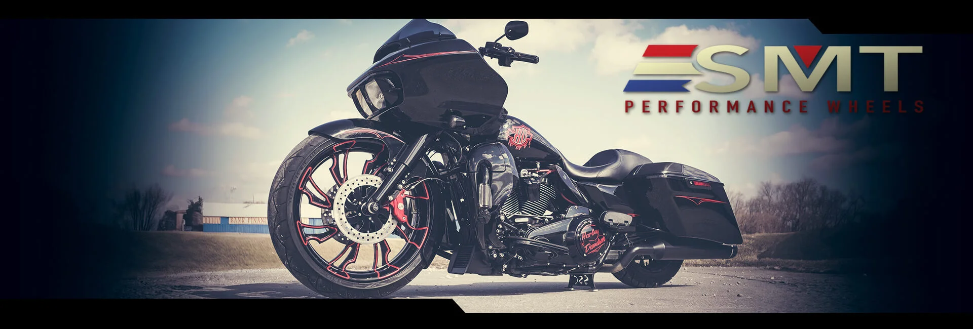 Custom Harley Road Glide Wheels by SMT