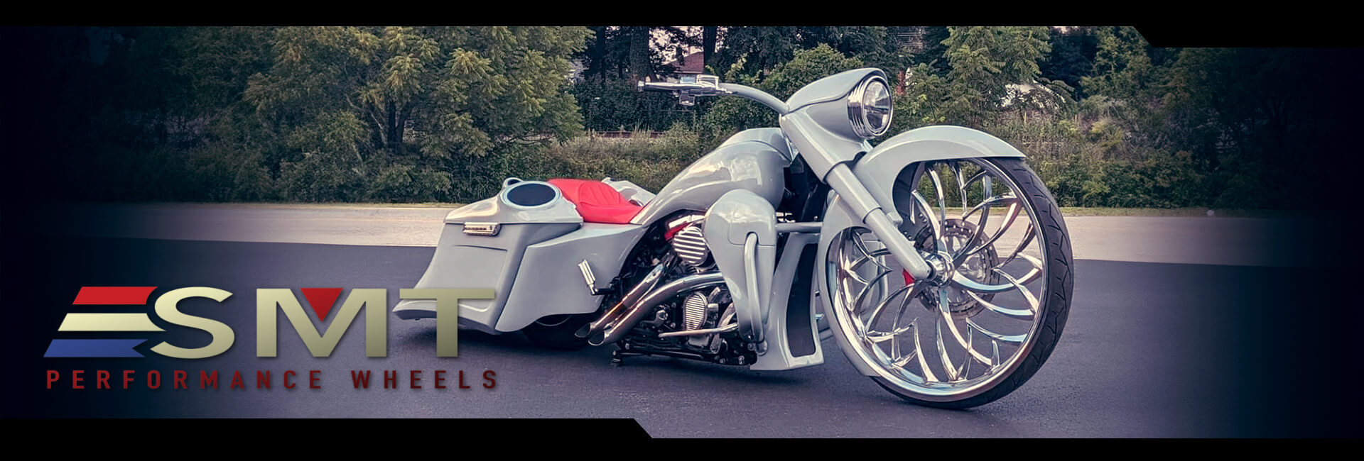 Custom Harley Road King Wheels by SMT