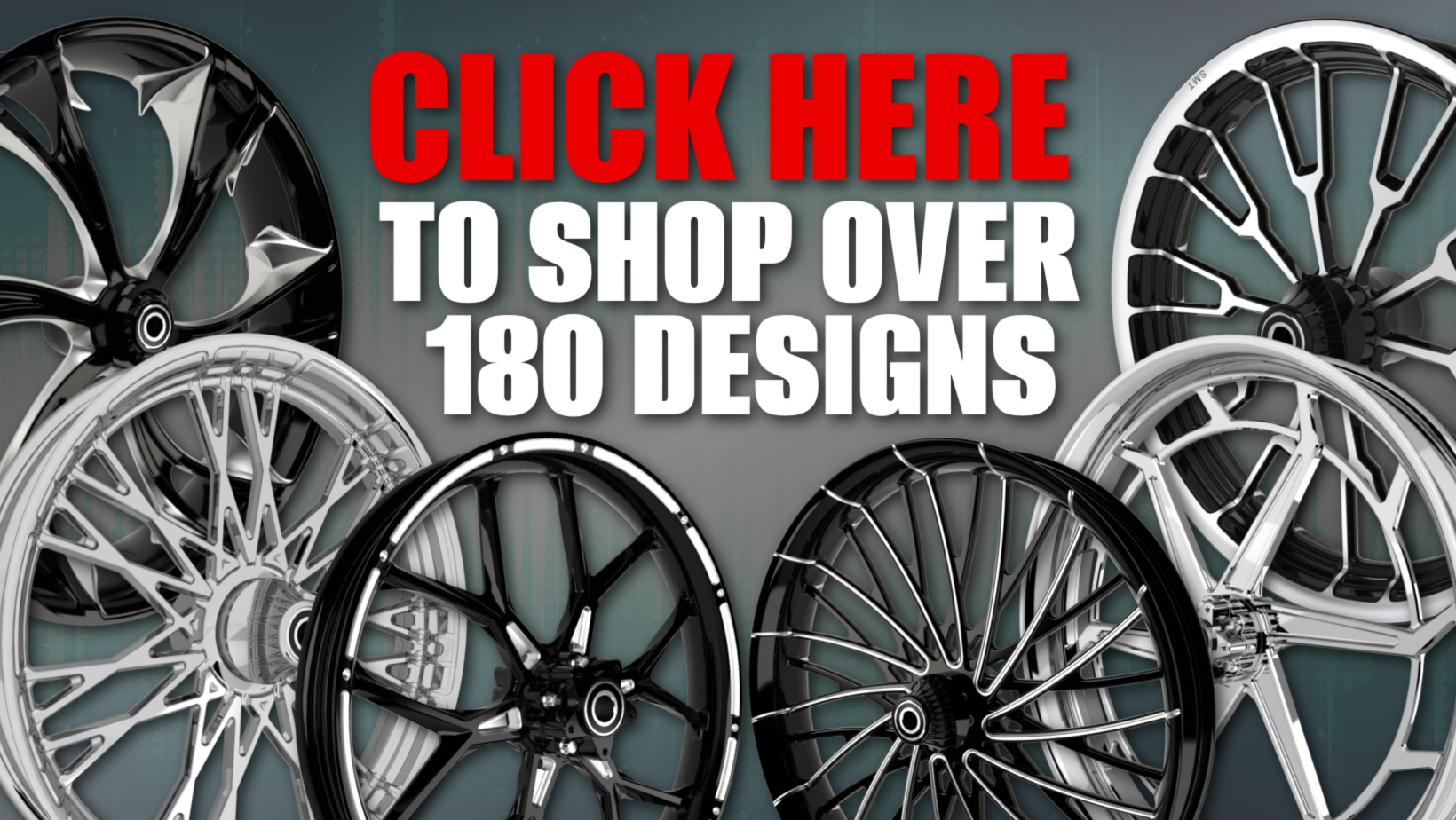 Shop ALL Custom Motorcycle Wheels and Parts